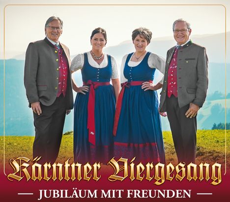 Kärntner Viergesang: Jubiläum mit Freunden, CD