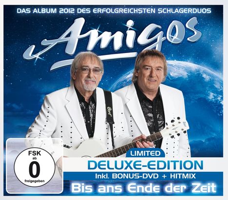 Die Amigos: Bis ans Ende der Zeit  (lLimited Deluxe Edition) (CD + DVD), 1 CD und 1 DVD