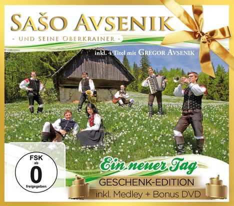 Sašo Avsenik: Ein neuer Tag (Geschenk-Edition), 1 CD und 1 DVD