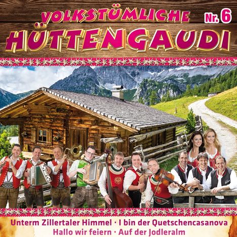 Volkstümliche Hüttengaudi Nr. 6, 2 CDs