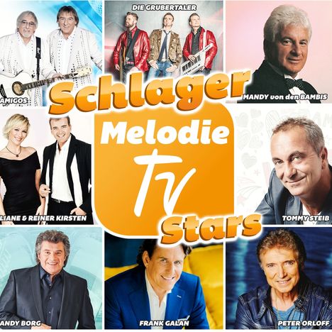 Schlager Melodie TV Stars, CD