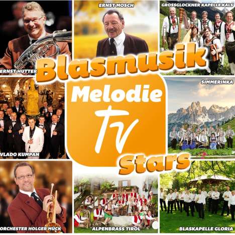 Blasmusik Melodie TV Stars, CD