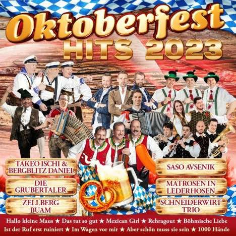 Oktoberfest Hits 2023, CD