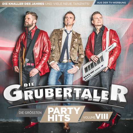 Die Grubertaler: Die größten Partyhits Vol.VIII, CD