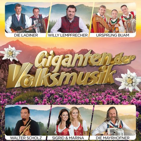 Giganten der Volksmusik (2017), CD