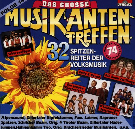 Das große Musikantentreffen Folge 14, CD