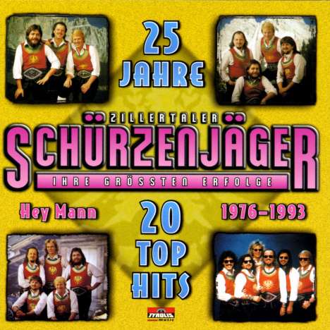 Schürzenjäger: Ihre größten Erfolge 1976 - 1993, CD