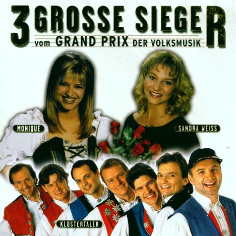 3 große Sieger vom Grand Prix der Volksmusik, CD