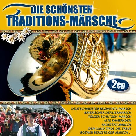 Die schönsten Traditions-Märsche, 2 CDs