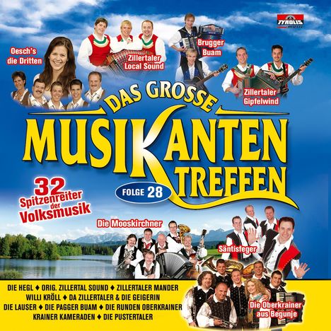 Das große Musikantentreffen Folge 28, CD