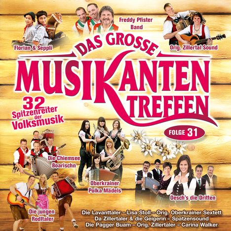 Das große Musikantentreffen Folge 31, CD