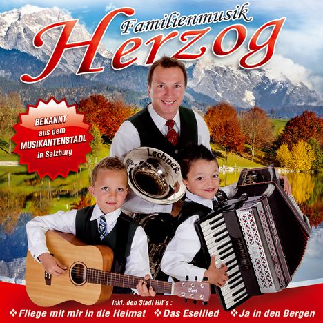 Familienmusik Herzog: Ja in den Bergen, CD