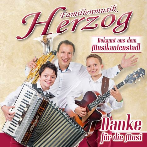 Familienmusik Herzog: Danke für die Musi, CD