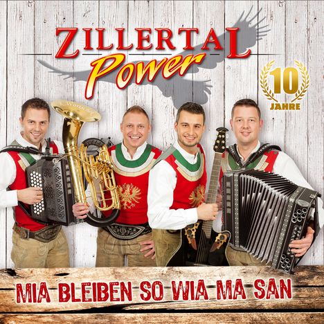 Zillertal Power: Mia bleiben so wia ma san, CD