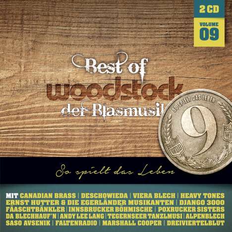 Best Of Woodstock der Blasmusik Volume 9, 2 CDs