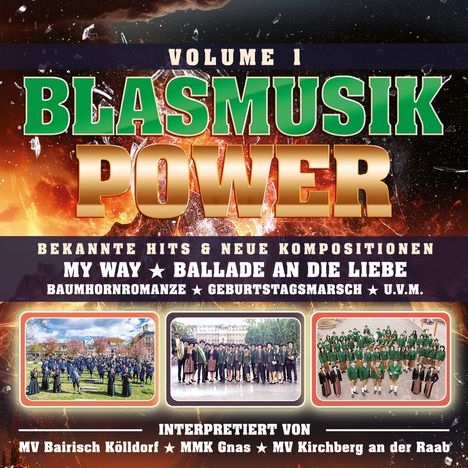 Blasmusik Power Volume 1, CD