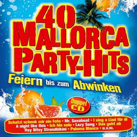 40 Mallorca Party-Hits, 2 CDs