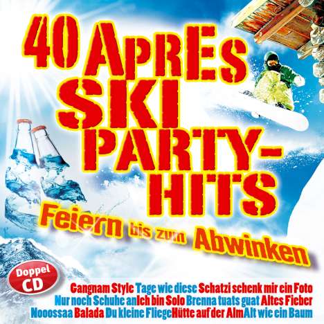 40 Aprés Ski Party-Hits,Folge 1, 2 CDs