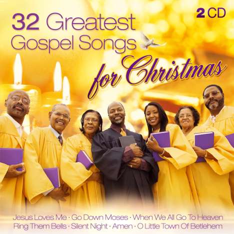 32 Greatest Gospel Songs For Christmas, 2 CDs