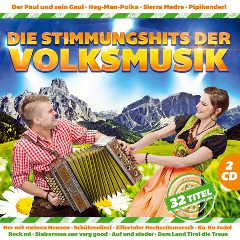 Die Stimmungshits der Volksmusik, 2 CDs