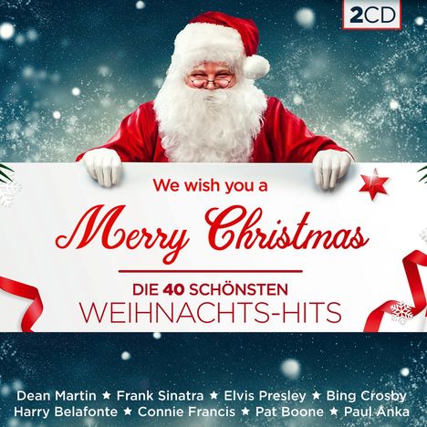 Die 40 schönsten Weihnachts-Hits-we wish you a M, 2 CDs