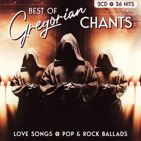 Avscvltate: Best Of Gregorian Chants: Love Songs + Pop &amp; Rock Ballads, 2 CDs