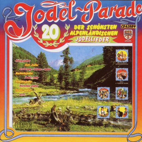 Jodel-Parade, CD