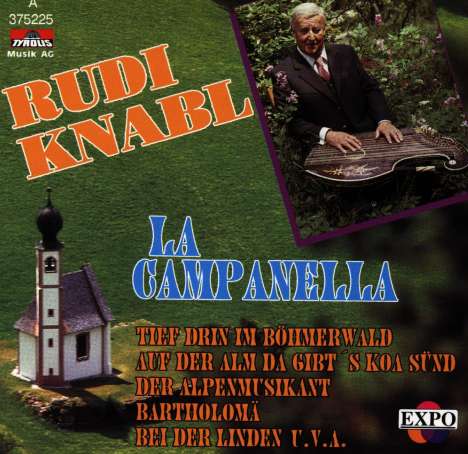 Rudi Knabel: La Campanella, CD