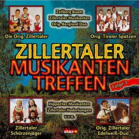 Zillertaler Musikantentreffen, CD