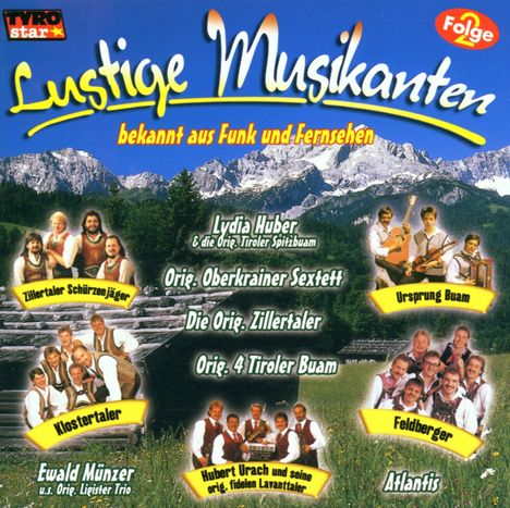 Lustige Musikanten-Folg, CD