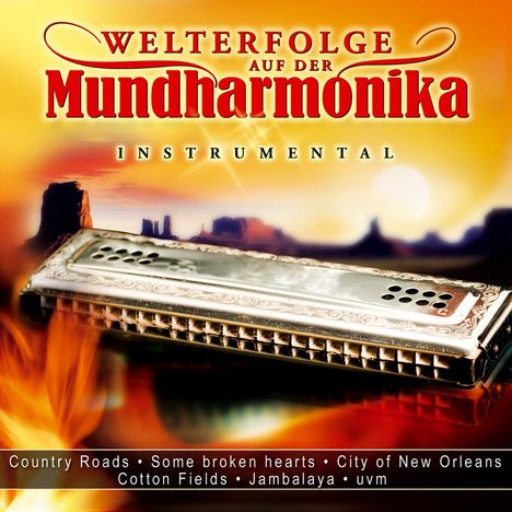 Paolo Mancini: Welterfolge auf der Mundharmonika, CD