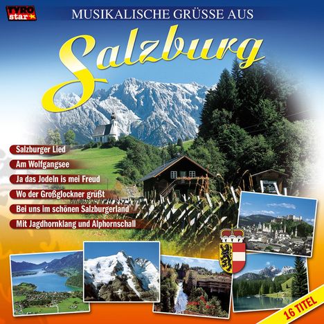 Musikalische Grüsse aus Salzburg, CD