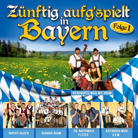 Zünftig aufgspielt in Bayern, CD