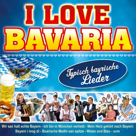 I Love Bavaria, CD
