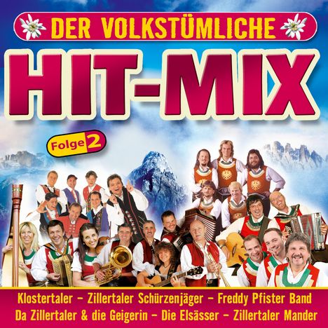 Der volkstümliche Hit-Mix Folge 2, CD