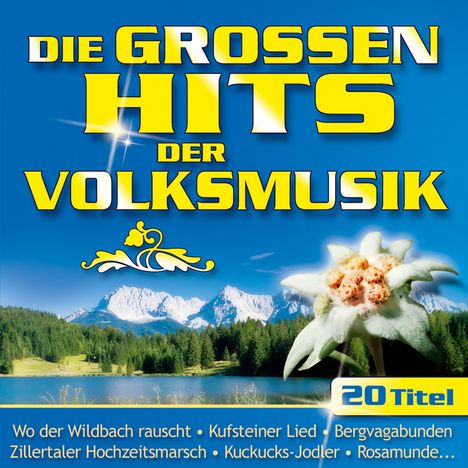 Die großen Hits der Volksmusik-Folge 1, CD