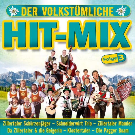 Der volkstümliche Hit-Mix-Folge 3, CD