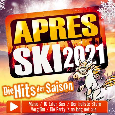 Aprés Ski 2021-Die Hits der Saison, CD