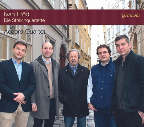 Ivan Eröd (1936-2019): Streichquartette Nr.1-3 (op.18,26,78), CD