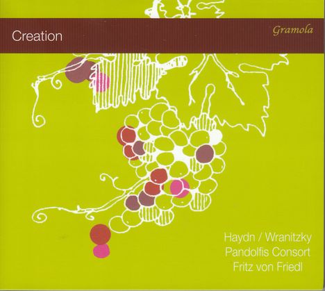 Joseph Haydn (1732-1809): Die Schöpfung (arrangiert für Rezitator &amp; Streichquintett von Anton Wranitzky), 2 CDs