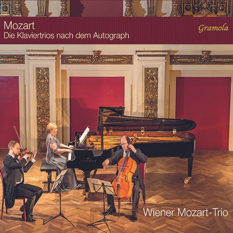 Wolfgang Amadeus Mozart (1756-1791): Klaviertrios Nr.1-5 (nach dem Autograph), 2 CDs