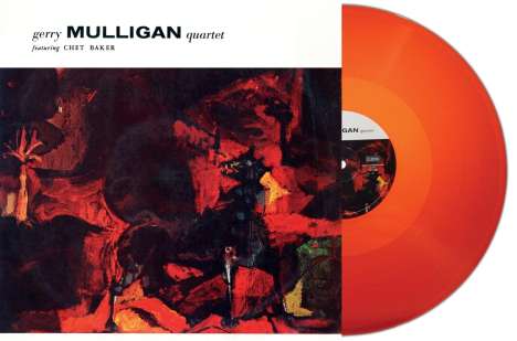 Gerry Mulligan (1927-1996): Gerry Mulligan Quartet (180g) (Limited Handnumbered Edition) (Red Vinyl), LP