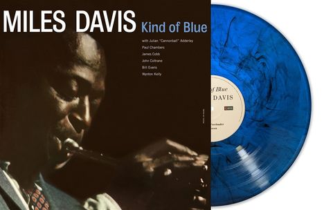 Miles Davis (1926-1991): Kind of Blue (180g) (Blue Marble Vinyl), LP