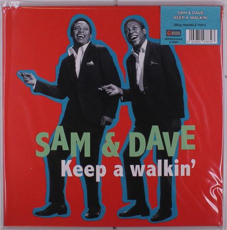 Sam &amp; Dave: Keep A Walkin (180g) (Turquoise Marbled Vinyl), LP