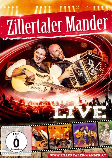 Zillertaler Mander: Live, DVD