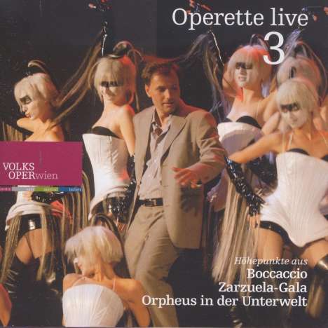 Operette Live 3, CD