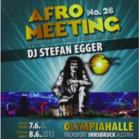 DJ Stefan Egger: Afro Meeting Nr.26 2013, CD