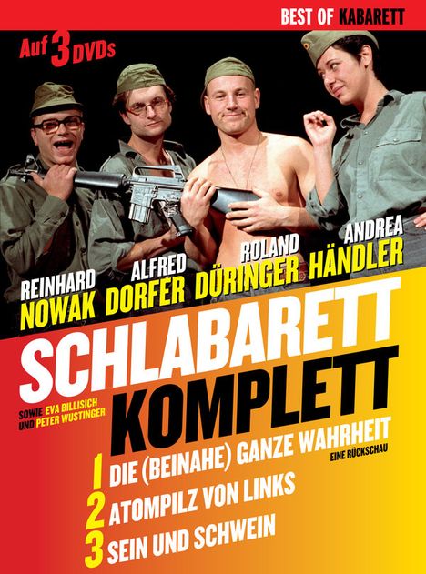 Schlabarett - Komplett, 3 DVDs