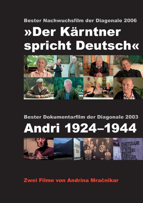 Der Kärntner spricht Deutsch: Andri 1924-1944, DVD