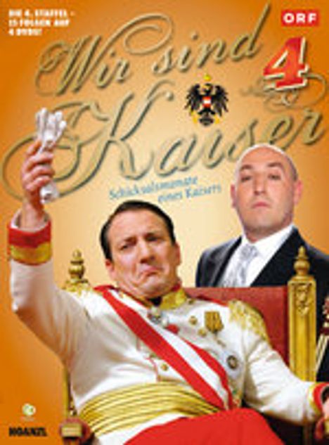 Wir sind Kaiser - Staffel 4  [4 DVDs], 4 DVDs